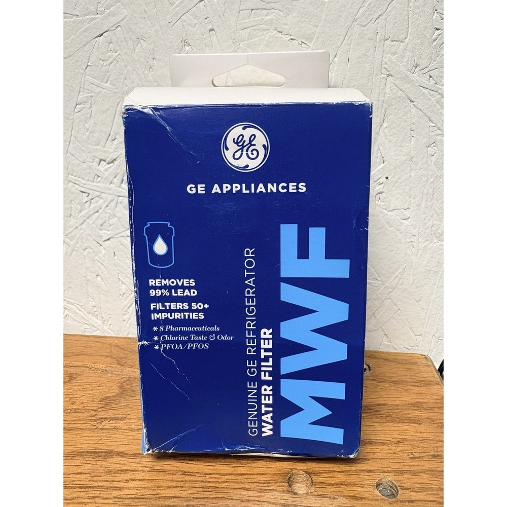 (1-Pack) GE MWF Genuine Smart Water Filter Removes 99% Lead NSF Certified